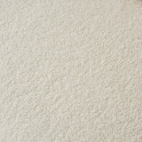 Lamb Fleece Sofa Armchair with Support Pillow, Beige