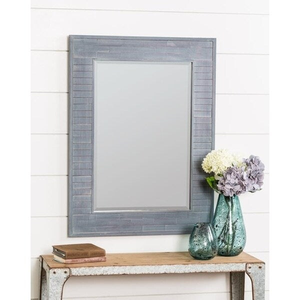 Lana wall Mirror - Grey/Blue - N/A