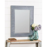 Lana wall Mirror - Grey/Blue - N/A