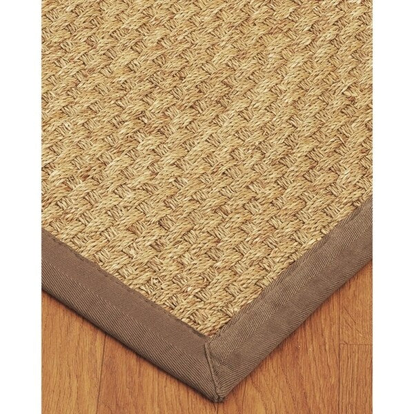 Lancaster Gray Seagrass Rug (6' x 9') - Grey - 6' x 9'