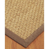 Lancaster Gray Seagrass Rug (6' x 9') - Grey - 6' x 9'