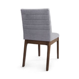 Lancer Channel Stitch Upholstered Dining Chairs (Set of 6) by Christopher Knight Home