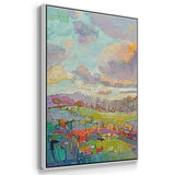 Land of Milk and Honey - Multi Piece Framed Canvas