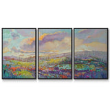 Land of Milk and Honey - Multi Piece Framed Canvas