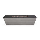 Langton Outdoor 50,000 BTU Lightweight Concrete and Ceramic Rectangular Fire Pit (No Tank Holder) by Christopher Knight Home