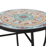 Lansdowne Indoor Side Table with Tile Top by Christopher Knight Home
