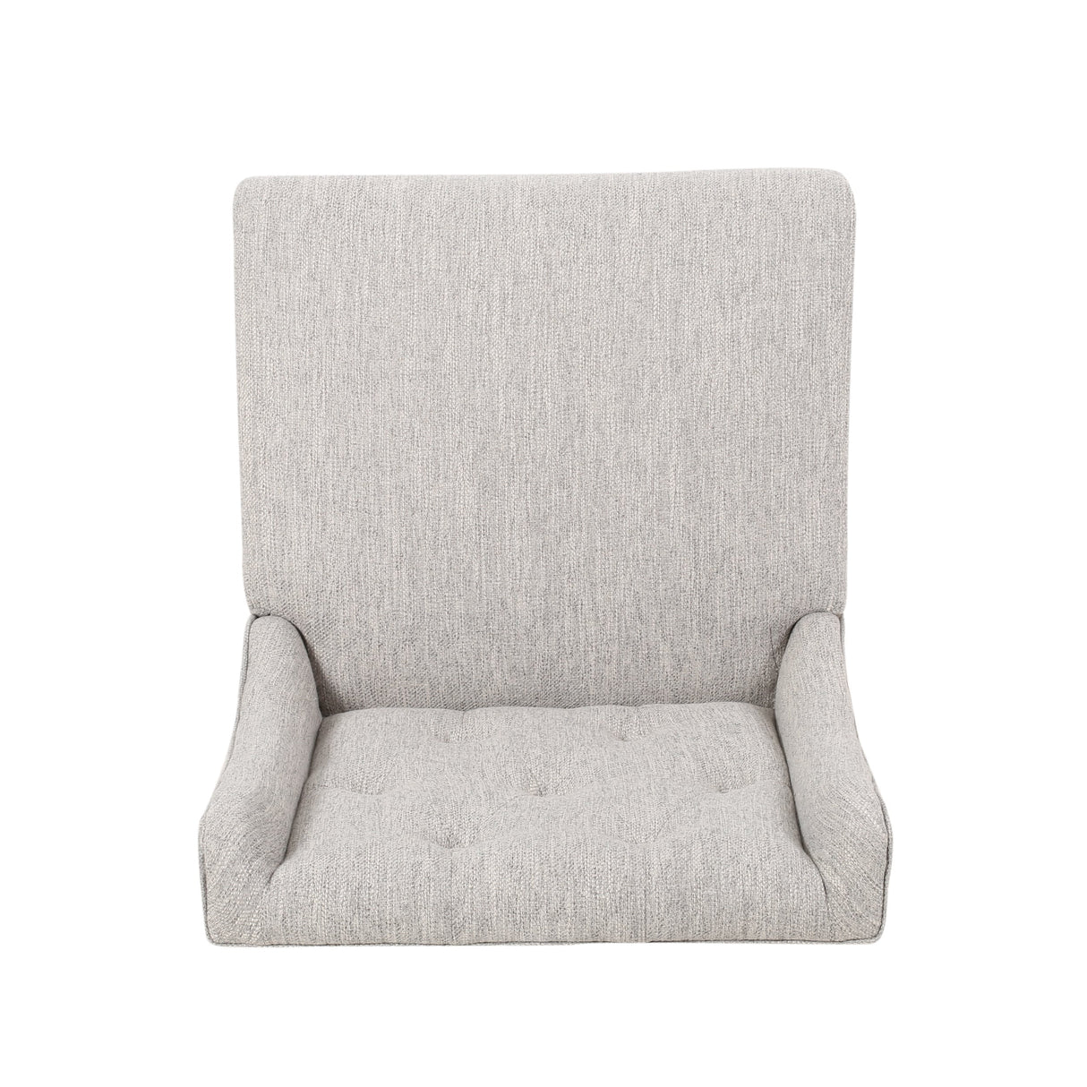 Lansglen Button Tufted Fabric Wingback Bar Stool (Set of 2) by Christopher Knight Home