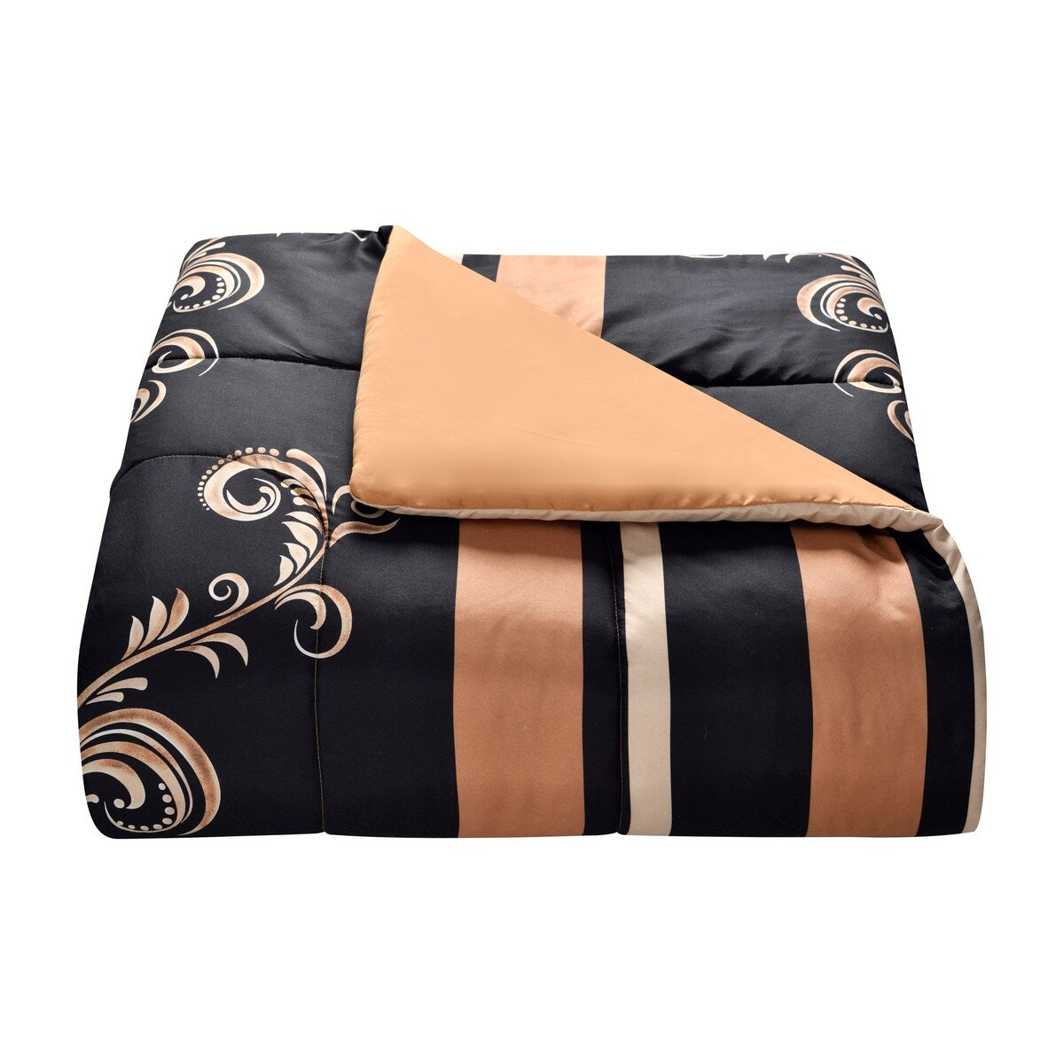 Lanwood Home Sabrina Reversible 6-Piece Bed-in-A-Bag Comforter Set