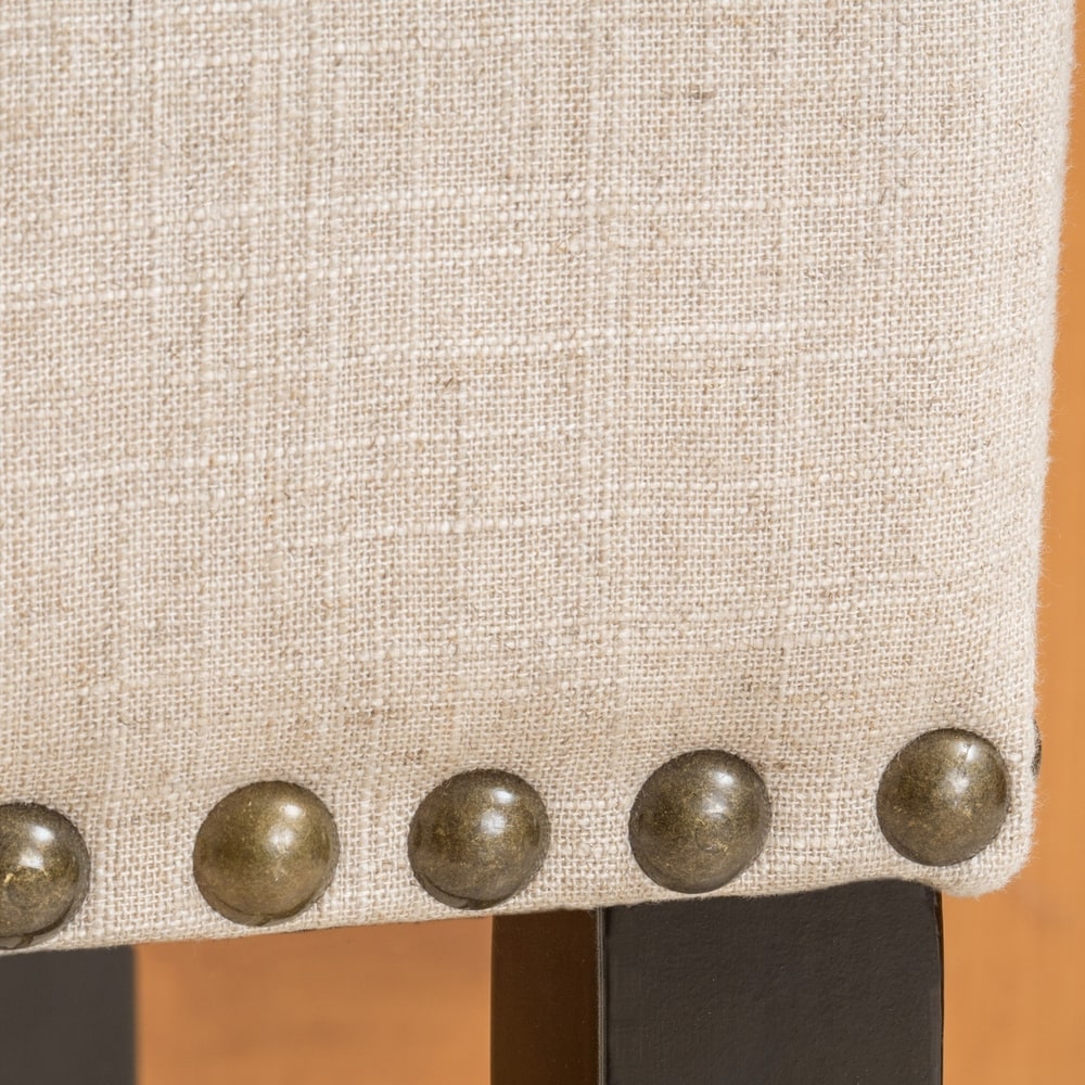 Laramie 30-inch Fabric Barstool (Set of 2) by Christopher Knight Home