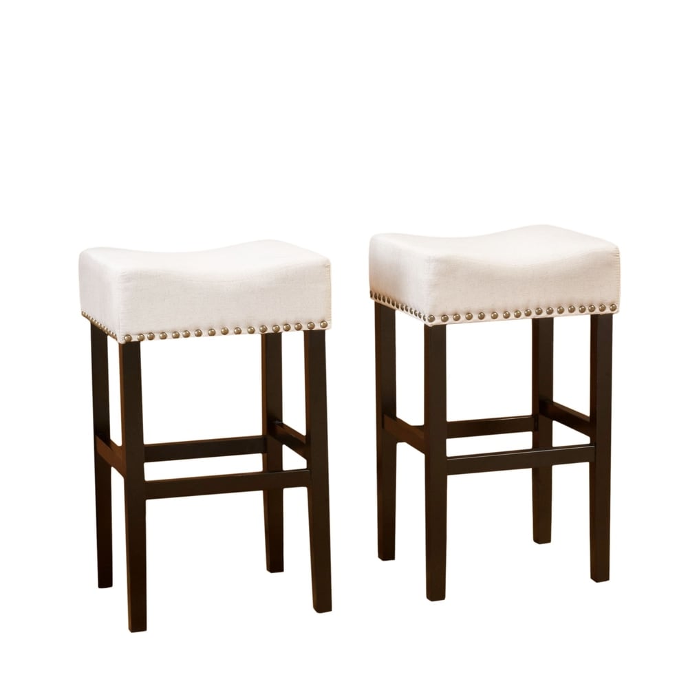 Laramie 30-inch Fabric Barstool (Set of 2) by Christopher Knight Home