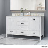 Laranne 60" Wood Bathroom Vanity (Counter Top Not Included) by Christopher Knight Home