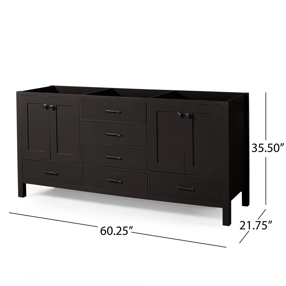 Laranne 60" Wood Bathroom Vanity (Counter Top Not Included) by Christopher Knight Home