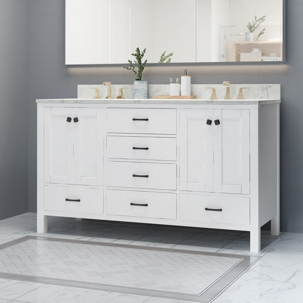 Laranne 60" Wood Bathroom Vanity (Counter Top Not Included) by Christopher Knight Home