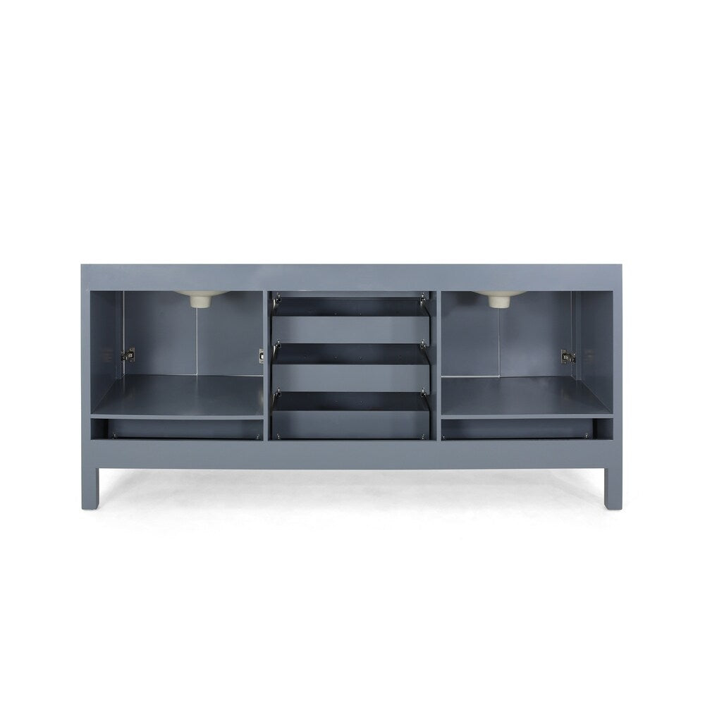 Laranne 60" Wood Bathroom Vanity (Counter Top Not Included) by Christopher Knight Home