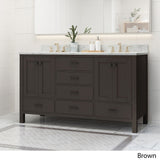 Laranne 60" Wood Bathroom Vanity (Counter Top Not Included) by Christopher Knight Home