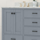 Laranne 60" Wood Bathroom Vanity (Counter Top Not Included) by Christopher Knight Home
