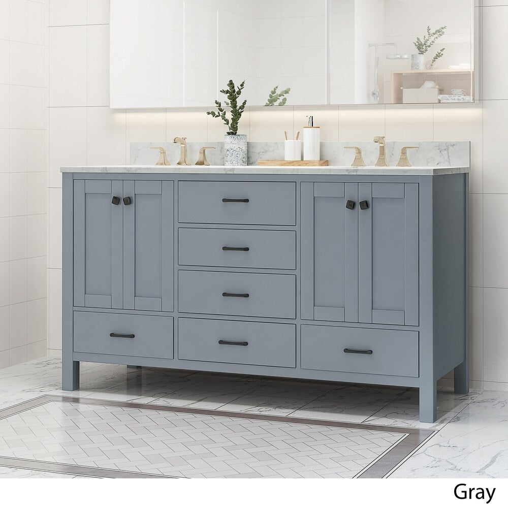 Laranne 60" Wood Bathroom Vanity (Counter Top Not Included) by Christopher Knight Home
