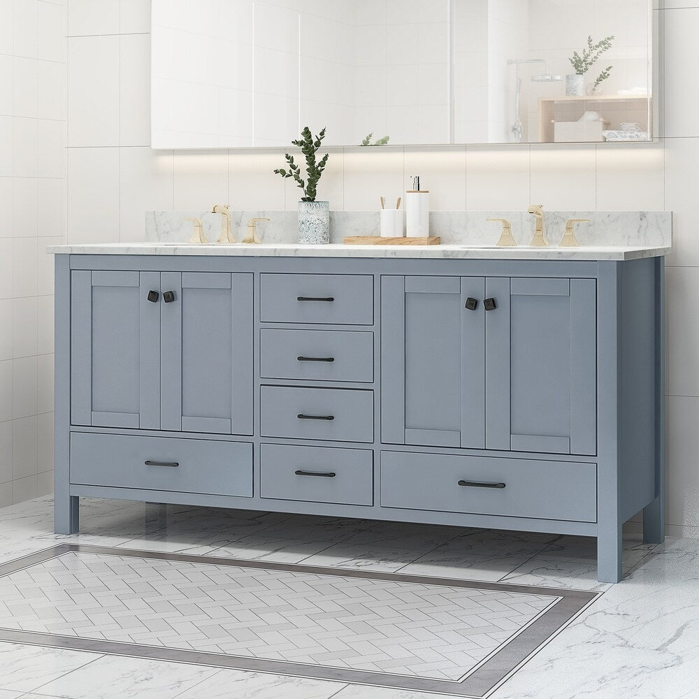 Laranne 72" Wood Bathroom Vanity (Counter Top Not Included) by Christopher Knight Home