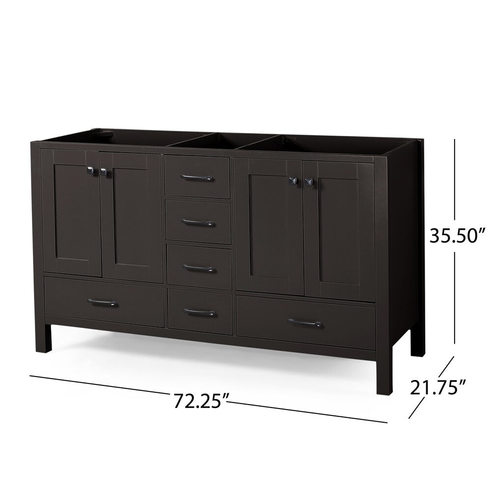 Laranne 72" Wood Bathroom Vanity (Counter Top Not Included) by Christopher Knight Home