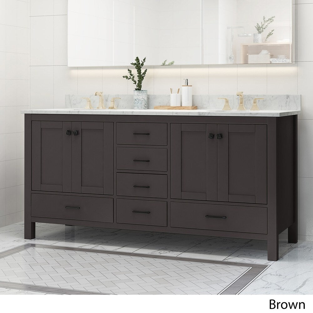 Laranne 72" Wood Bathroom Vanity (Counter Top Not Included) by Christopher Knight Home