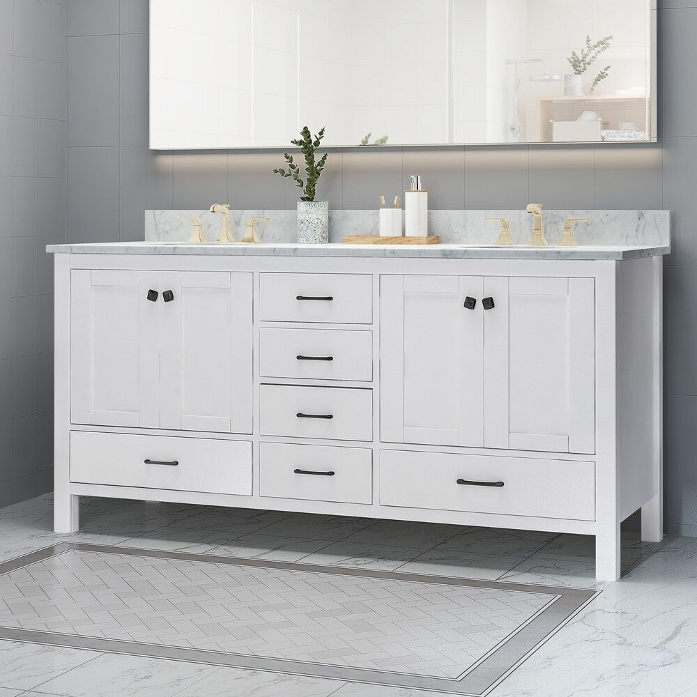 Laranne 72" Wood Bathroom Vanity (Counter Top Not Included) by Christopher Knight Home