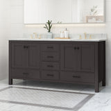 Laranne 72" Wood Bathroom Vanity (Counter Top Not Included) by Christopher Knight Home