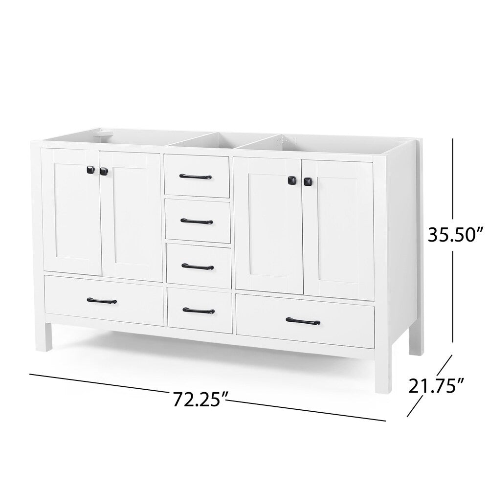 Laranne 72" Wood Bathroom Vanity (Counter Top Not Included) by Christopher Knight Home