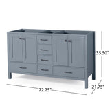 Laranne 72" Wood Bathroom Vanity (Counter Top Not Included) by Christopher Knight Home