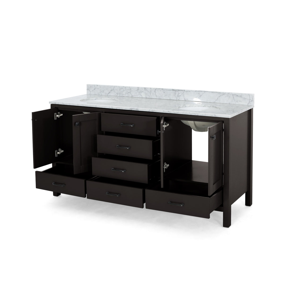 Laranne Wood Double Sink Bathroom Vanity by Christopher Knight Home