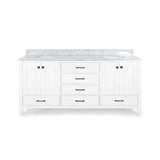 Laranne Wood Double Sink Bathroom Vanity by Christopher Knight Home