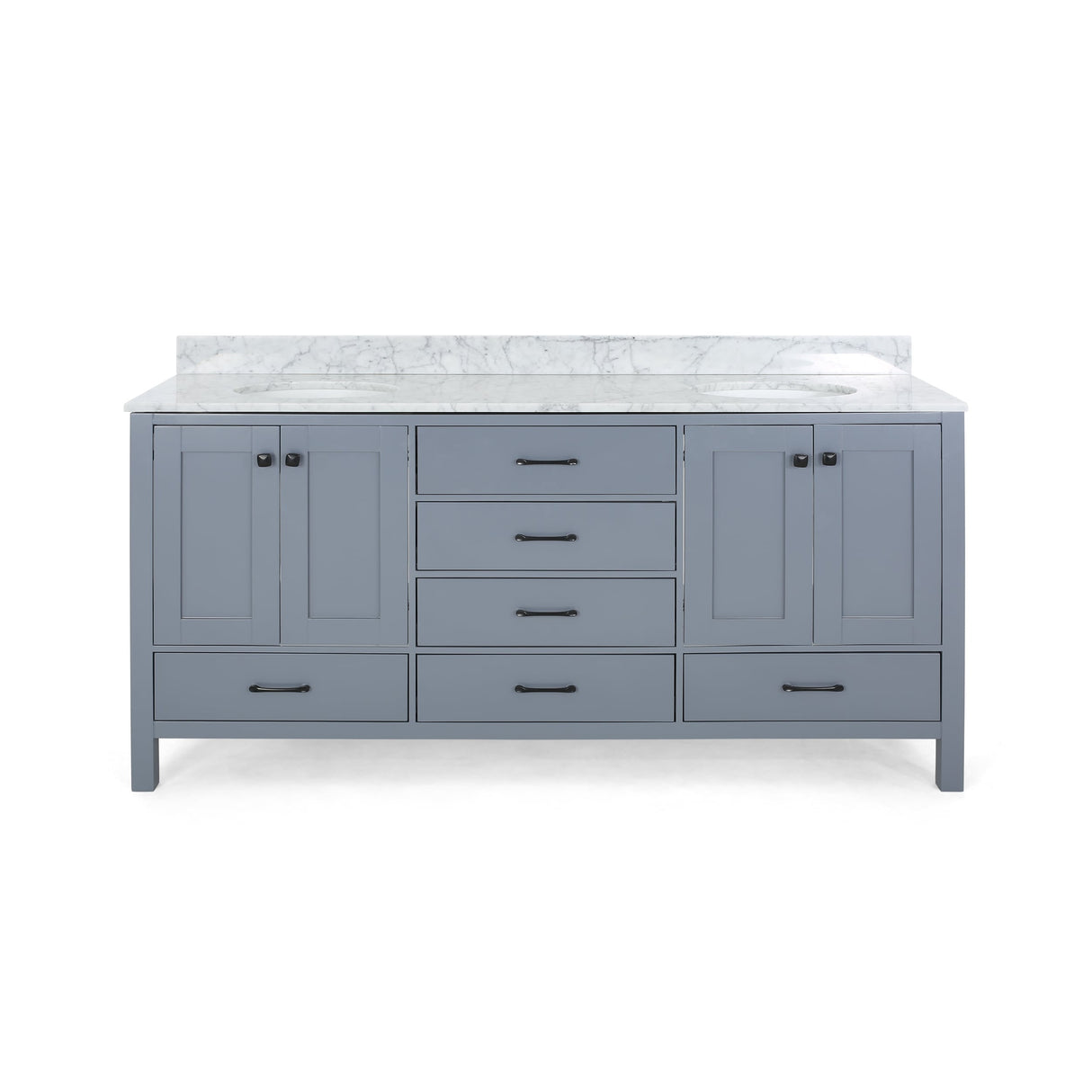 Laranne Wood Double Sink Bathroom Vanity by Christopher Knight Home