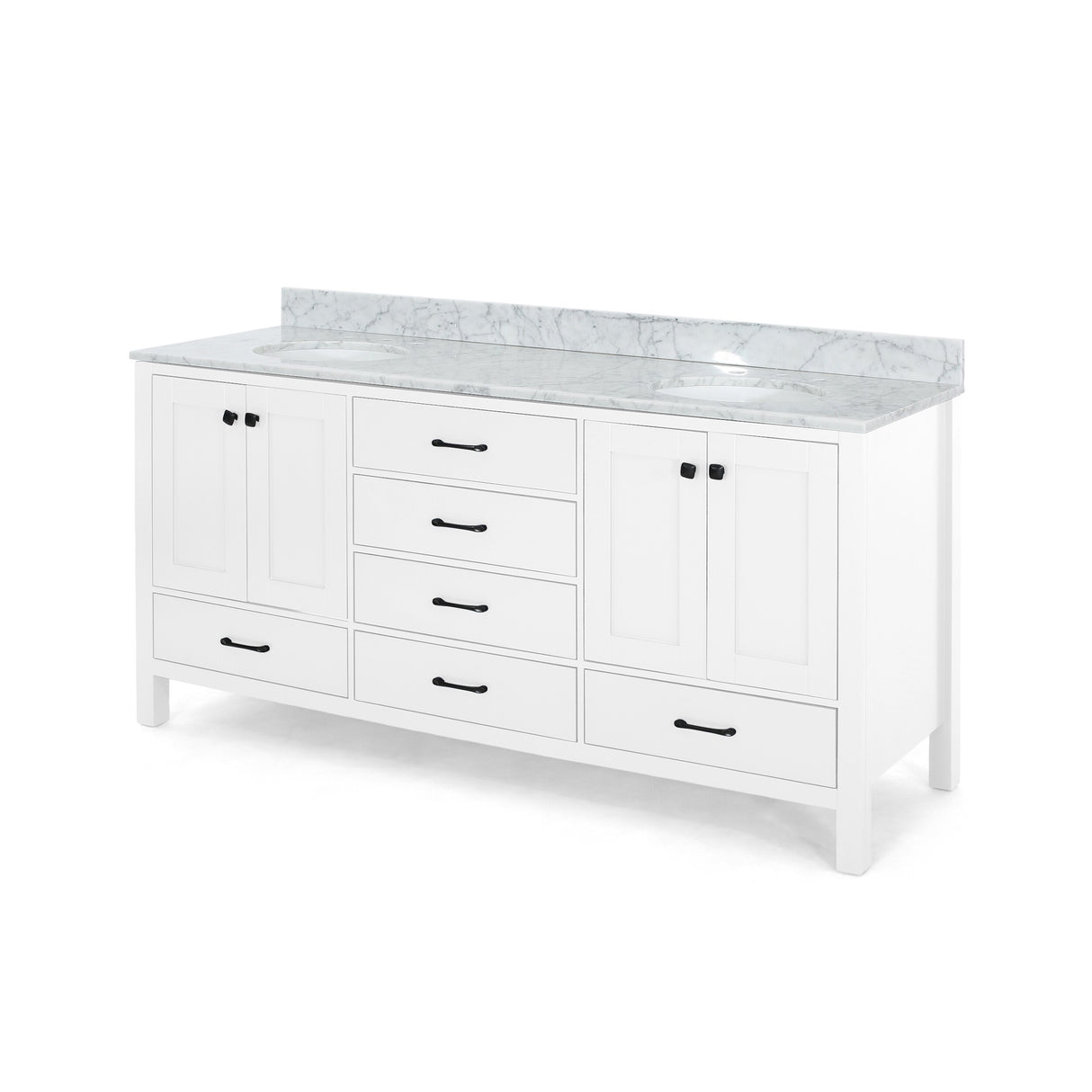 Laranne Wood Double Sink Bathroom Vanity by Christopher Knight Home