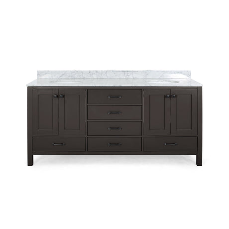 Laranne Wood Double Sink Bathroom Vanity by Christopher Knight Home