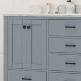 Laranne Wood Double Sink Bathroom Vanity by Christopher Knight Home