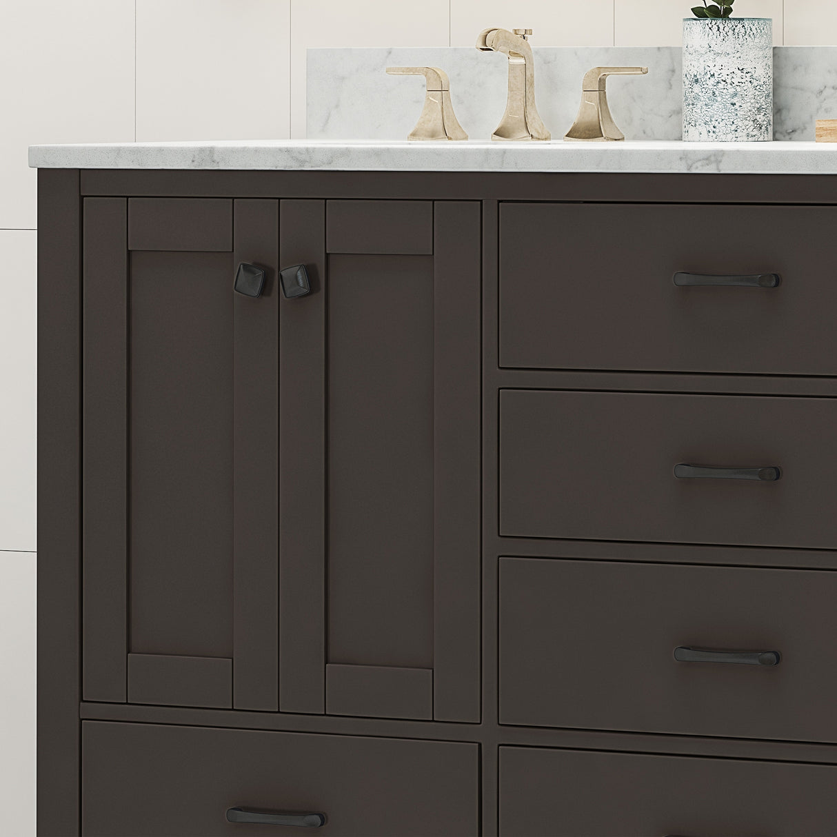 Laranne Wood Double Sink Bathroom Vanity by Christopher Knight Home