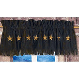 Laredo Valance, 84"X18" Black