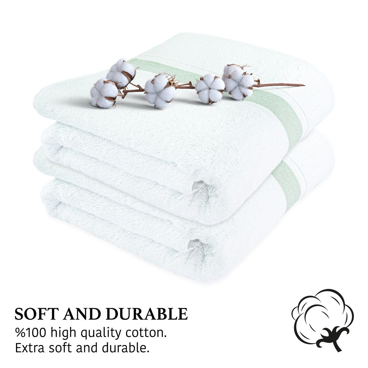 Large Bath Towel - Ultra-Absorbent Natural Cotton Bath Sheet Towel for Bathroom - 35 x 67 Inches Thick Luxury Bath Towel