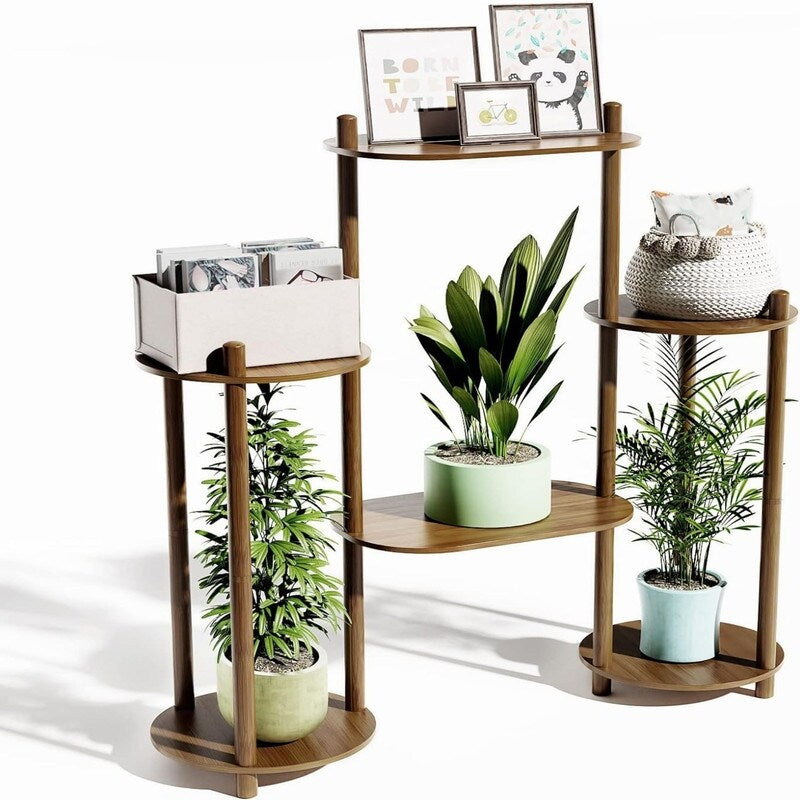 Large Flower Pot Stand Plants Display Shelf