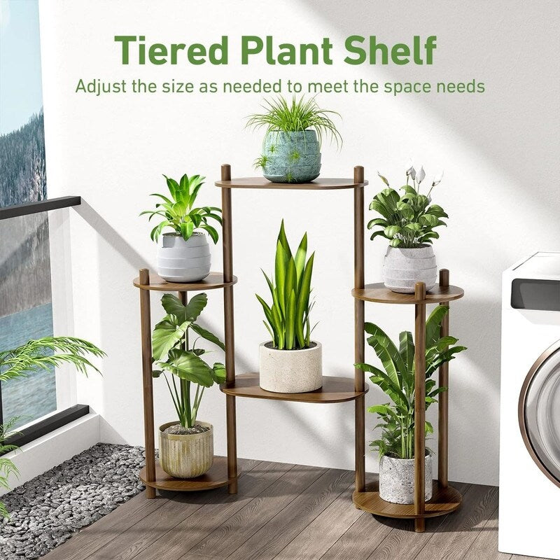 Large Flower Pot Stand Plants Display Shelf