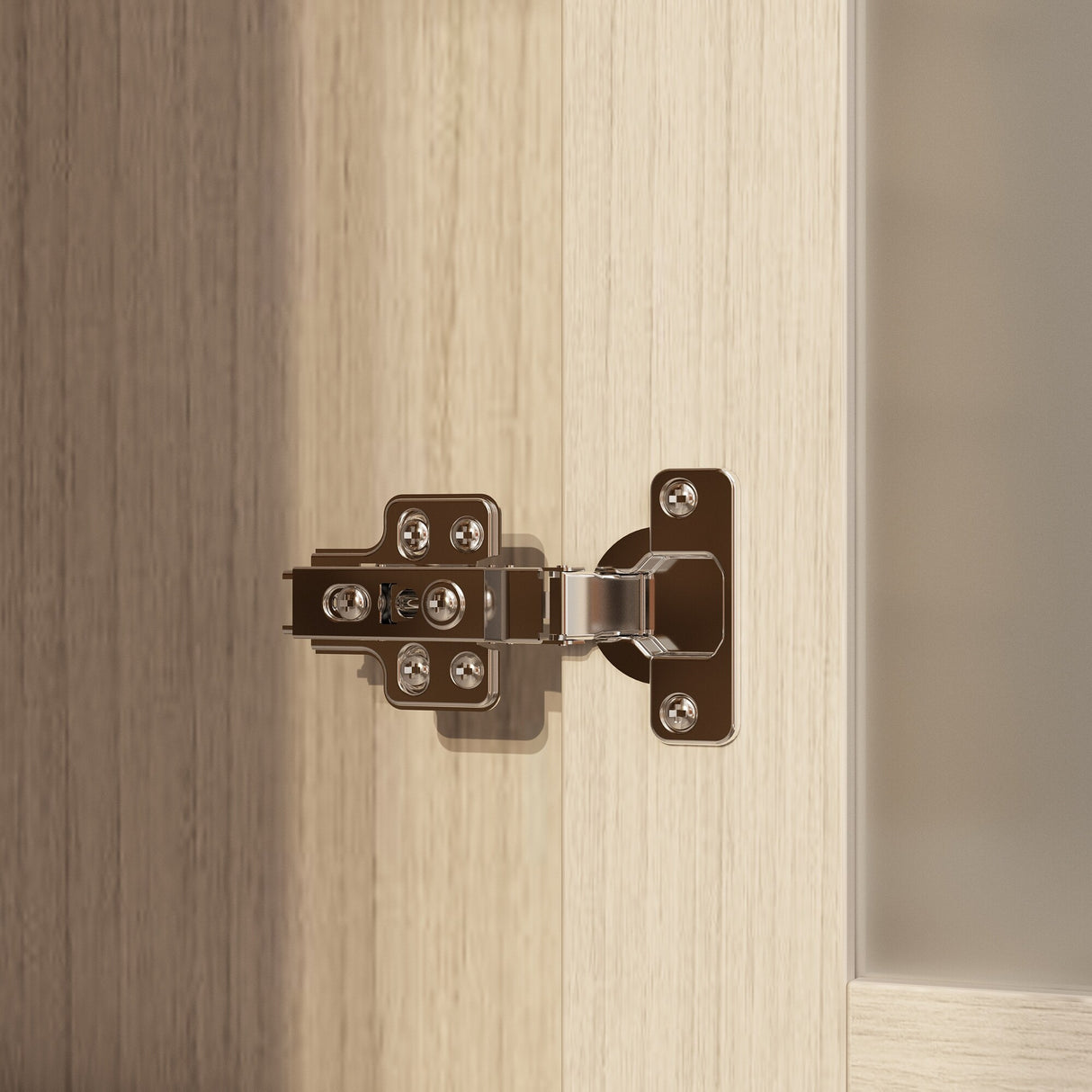 Large Glass Combination Cabinet: Contemporary Storage Closet Armoires