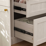 Large Glass Combination Cabinet: Contemporary Storage Closet Armoires