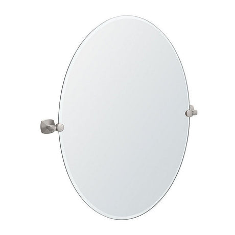 Large Oval Titling Wall Mirror