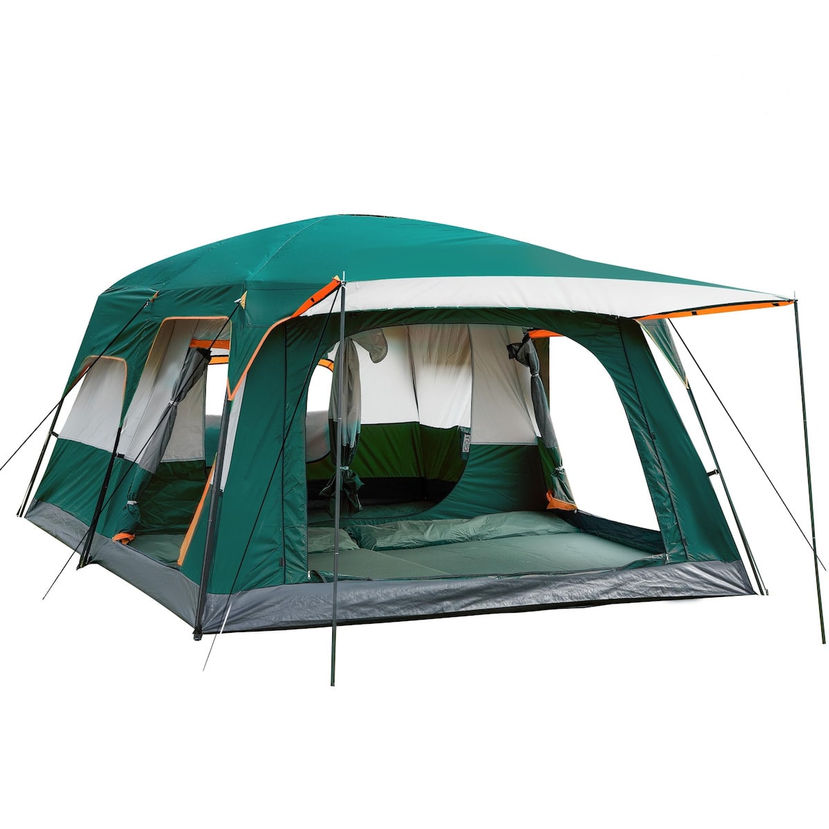 Large Tent 10 12 14 Person B Family Cabin Tents 2 Rooms 3 Doors Wate Overstock