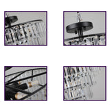 Large crystal chandelier