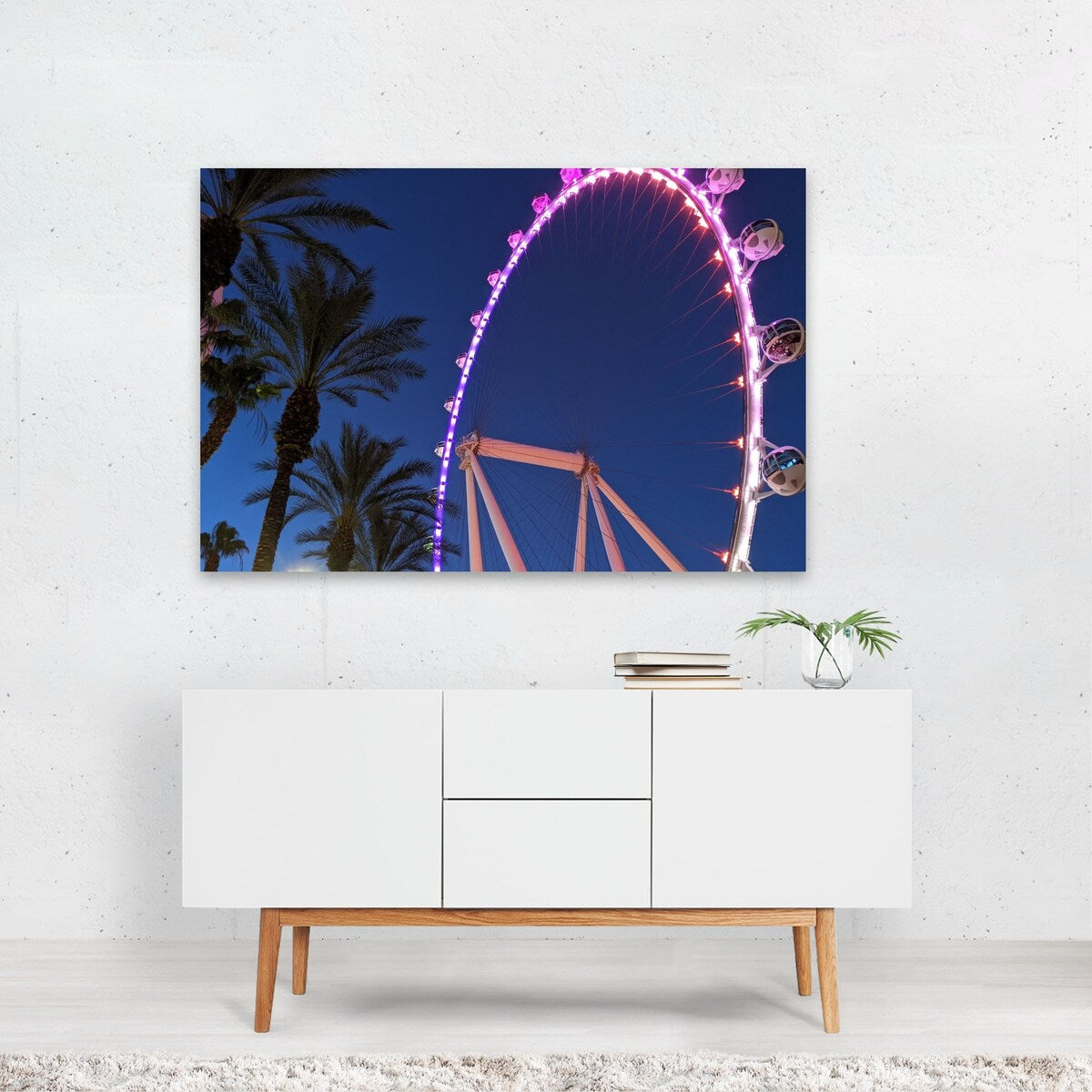 Las Vegas Nevada The Wheel Photography Art Print/Poster
