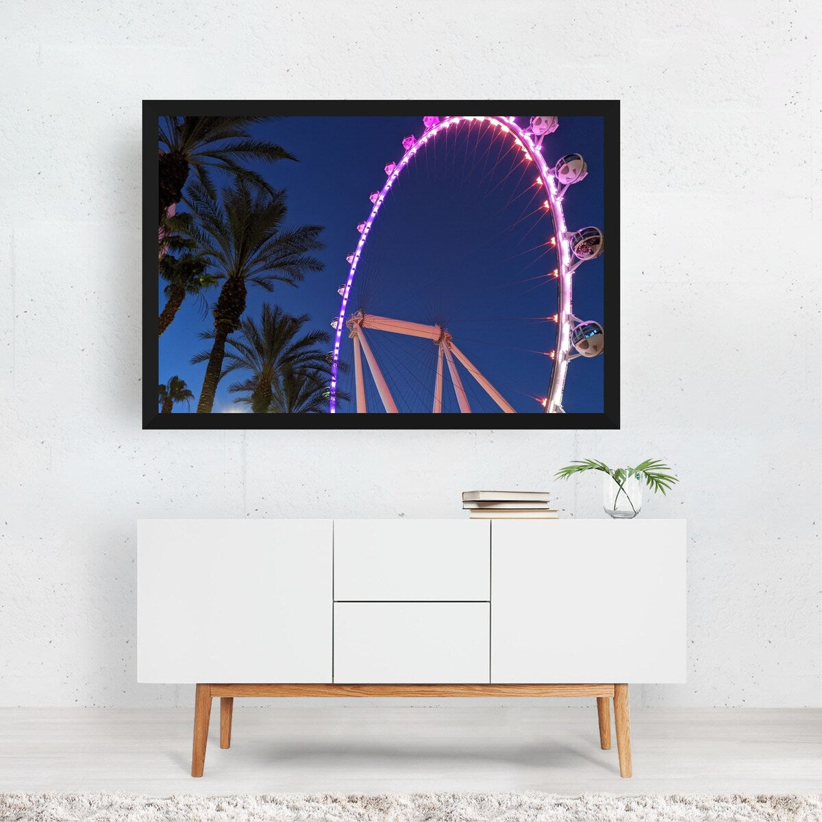 Las Vegas Nevada The Wheel Photography Art Print/Poster