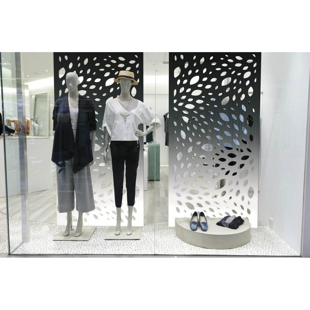 Laser Cut Metal Privacy Screen, 24" x 48"/pc - ConnectBlock