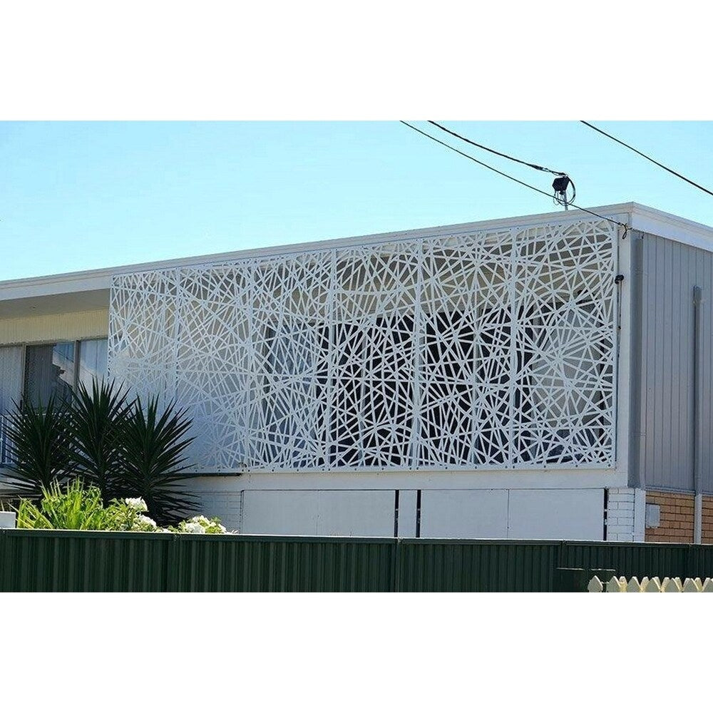 Laser Cut Metal Privacy Screen, 24" x 48"/pc - ConnectBlock