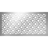 Laser Cut Metal Privacy Stand Combo Fence, 75" x48 " - LakeWave
