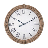 Lash Natural Rope Wall Clock - 30" Dia.